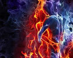 Fiery couple